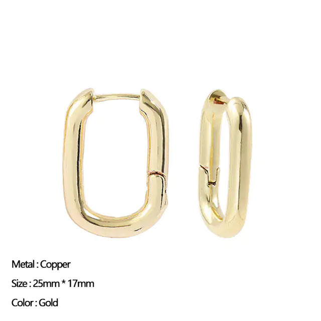 Classic Stainless Steel Earrings