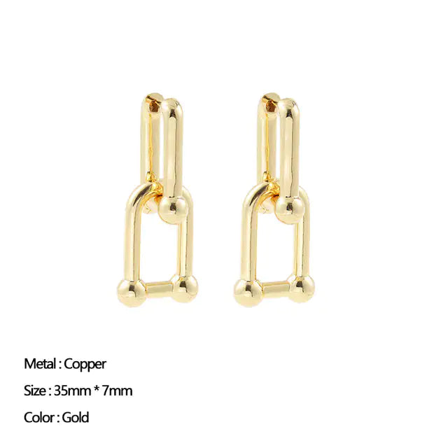Classic Stainless Steel Earrings