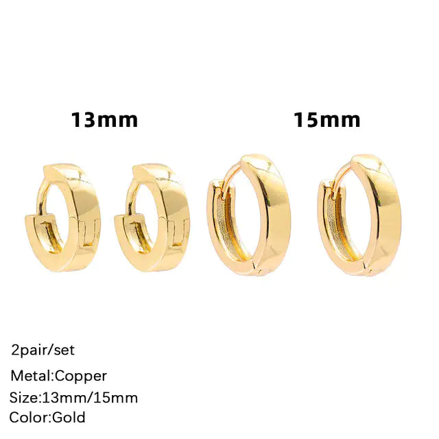 Classic Stainless Steel Earrings