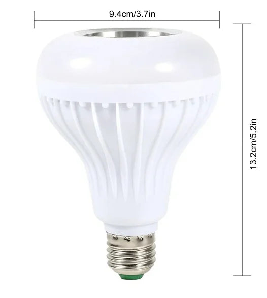 Smart LED Light Bulb with Bluetooth Speaker