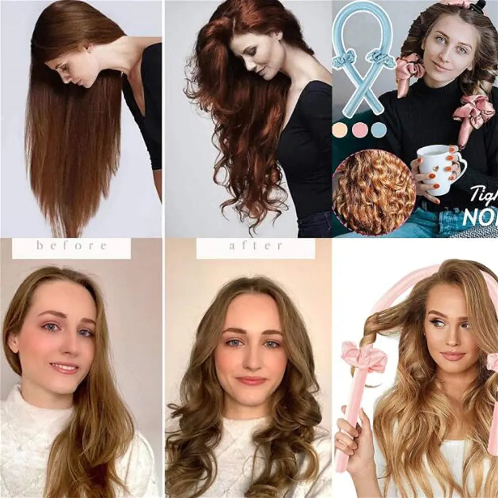Headband Hair Curlers